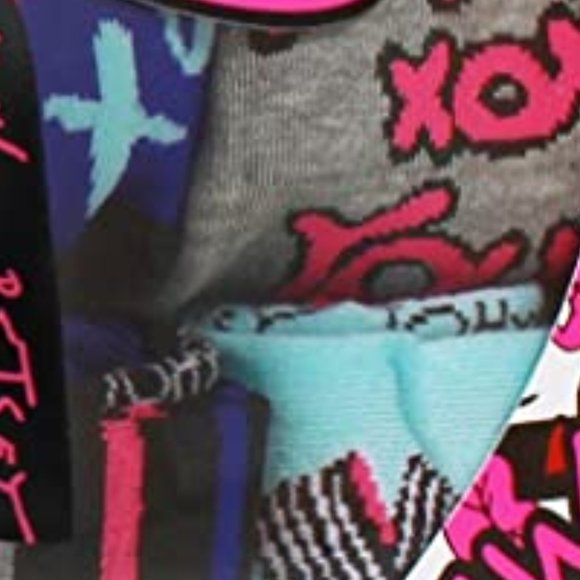 COPY - Betsey Johnson Women's 7 Pack Fashion Bow Crew Gift Box Price Tag: $50.00 - Picture 3 of 5